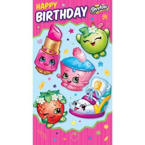 Happy Birthday Shopkins Birthday Card £2.45